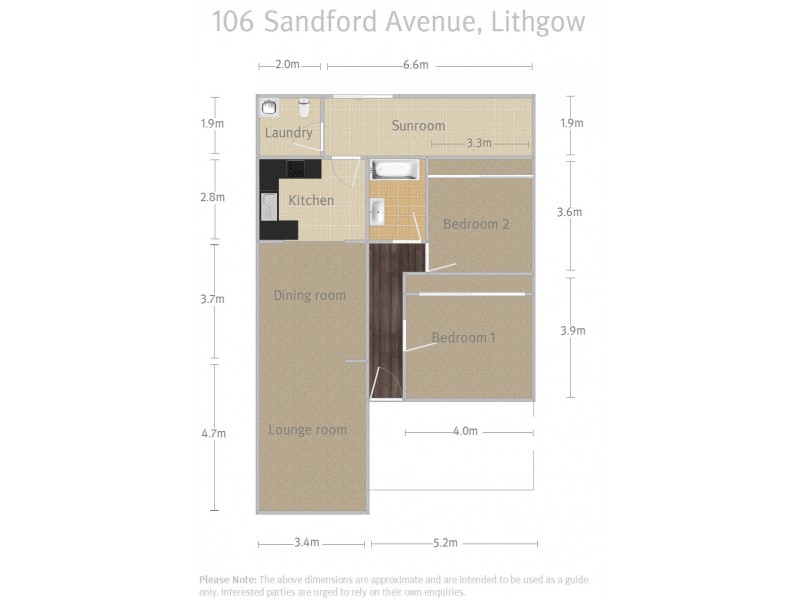 106 Sandford Avenue, Lithgow NSW 2790 Floorplan