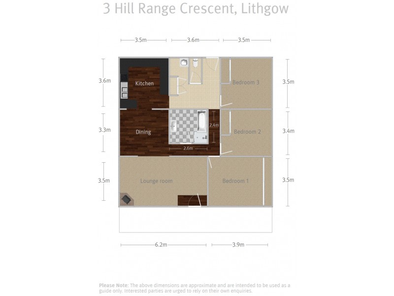 3 Hill Range Crescent, Lithgow NSW 2790 Floorplan