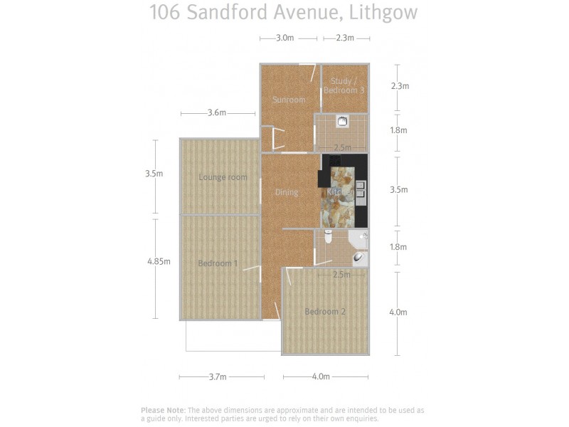 108 Sandford Avenue, Lithgow NSW 2790 Floorplan