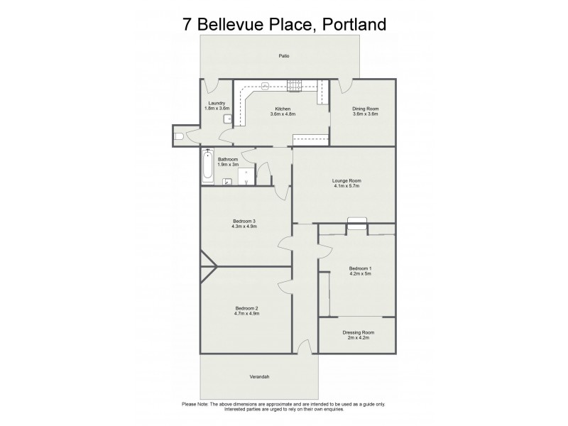 7 Bellevue Place, Portland NSW 2847 Floorplan
