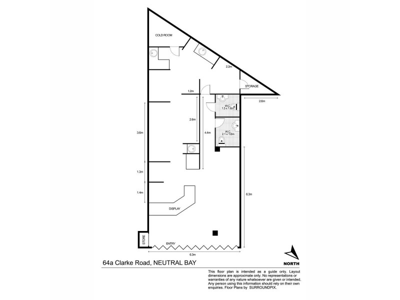 64a Clark Road, Neutral Bay NSW 2089 Floorplan