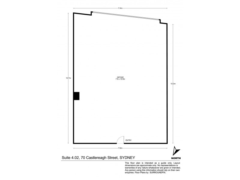 Suite 402/70 Castlereagh Street, Sydney NSW 2000 Floorplan