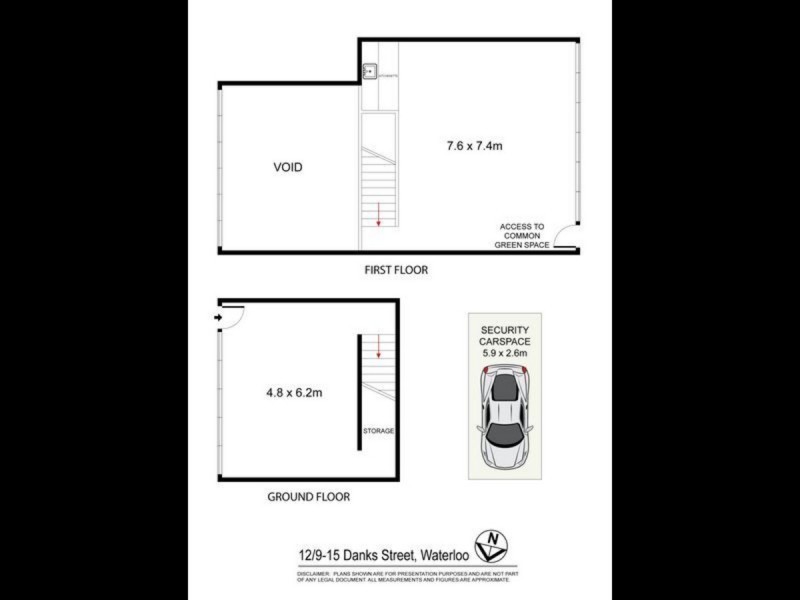 12/9 Danks Street, Waterloo NSW 2017