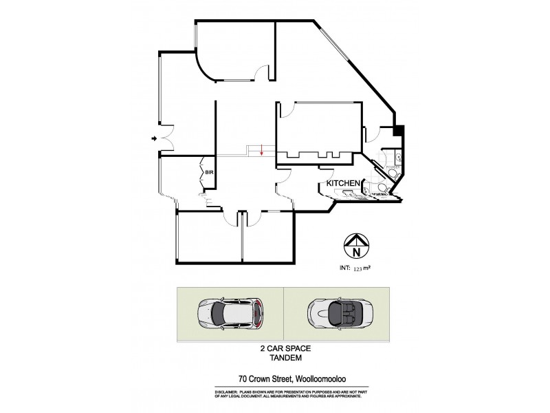 Ground Floor/70 Crown Street, Woolloomooloo NSW 2011 Floorplan