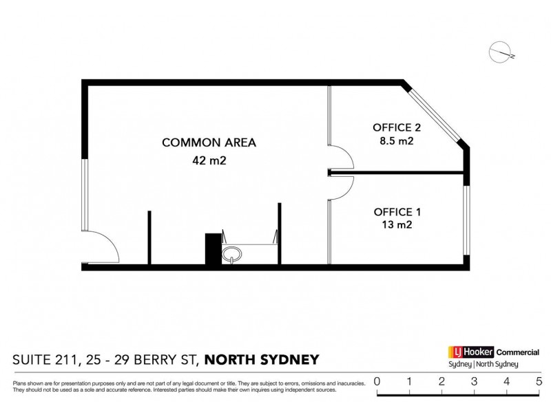 Suite 211/25-29 Berry Street, North Sydney NSW 2060 Floorplan