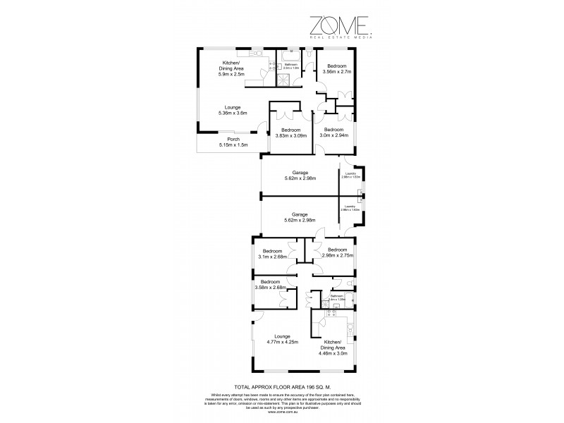 1 & 2/19 Wildwood Court, Surfers Paradise QLD 4217 Floorplan