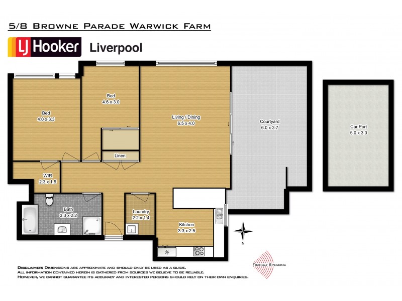 5/8-10 Browne Parade, Warwick Farm NSW 2170 Floorplan