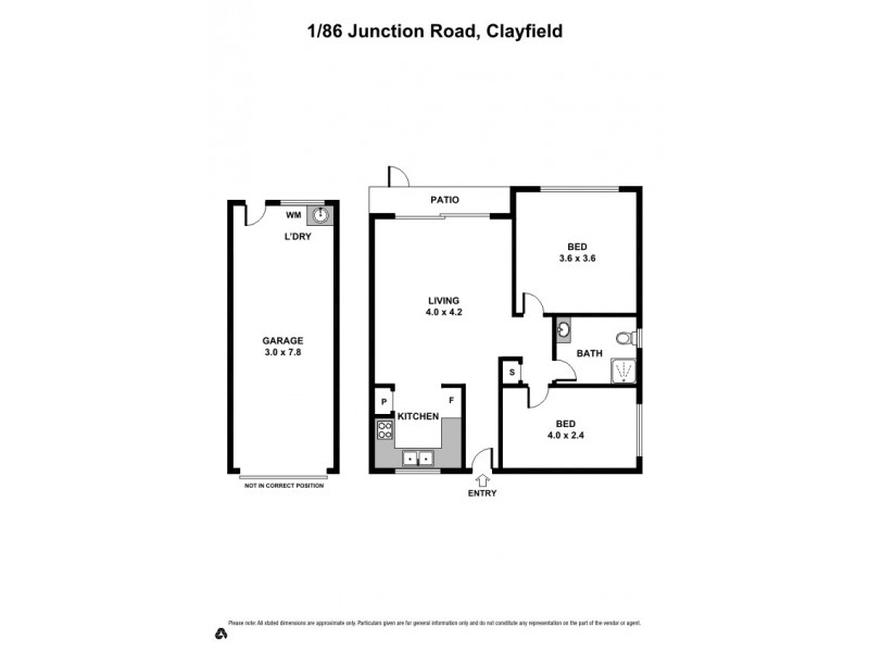 1/86 Junction Road, Clayfield QLD 4011 Floorplan