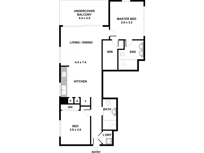 Unit 513/422 Hamilton Road, Chermside QLD 4032 Floorplan