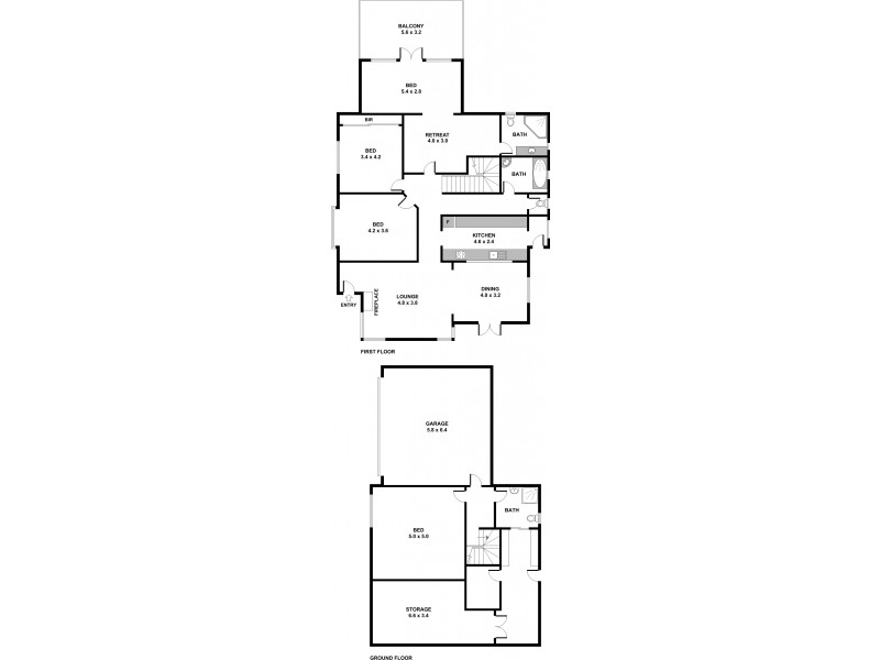 8 Grays Road, Hamilton QLD 4007 Floorplan