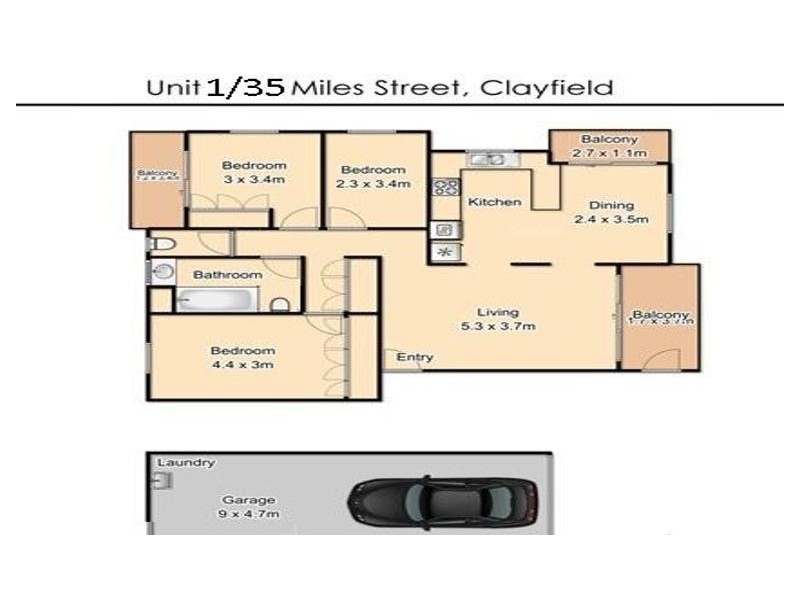 1/35 Miles street, Clayfield QLD 4011