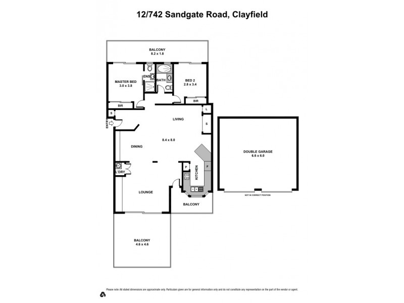 12/742 Sandgate Road, Clayfield QLD 4011 Floorplan