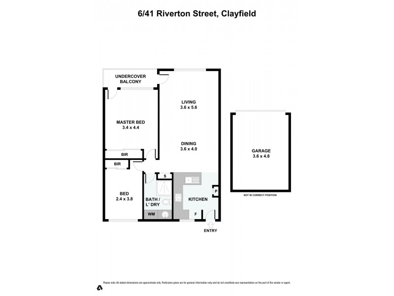 6/41 Riverton St, Clayfield QLD 4011 Floorplan