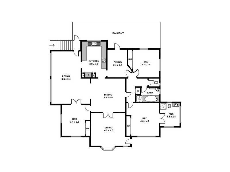 156 Rode Road, Wavell Heights QLD 4012 Floorplan