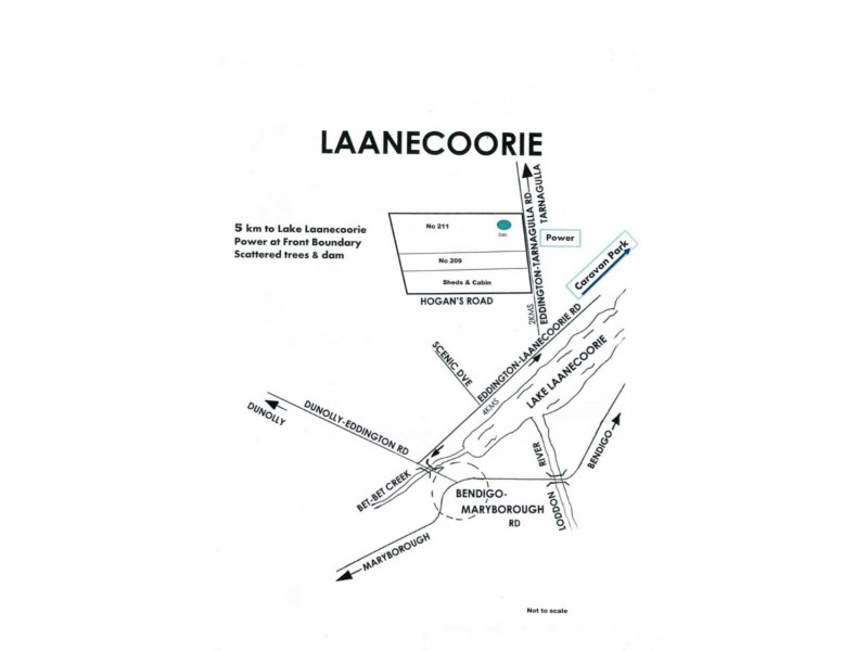 211 Eddington Tarnagulla Road, Laanecoorie VIC 3463 Floorplan