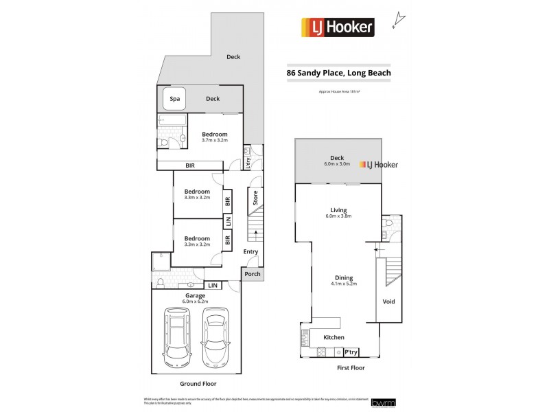 86 Sandy Place, Long Beach NSW 2536 Floorplan