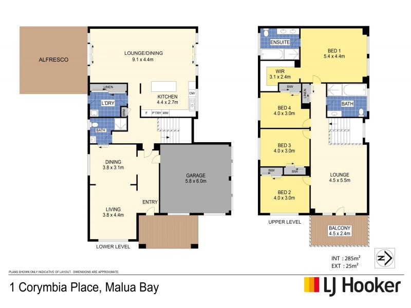 1 Corymbia Place, Malua Bay NSW 2536 Floorplan