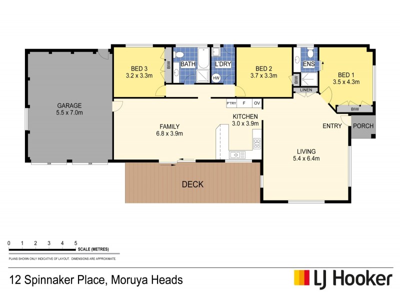 12 Spinnaker Place, Moruya Heads NSW 2537 Floorplan