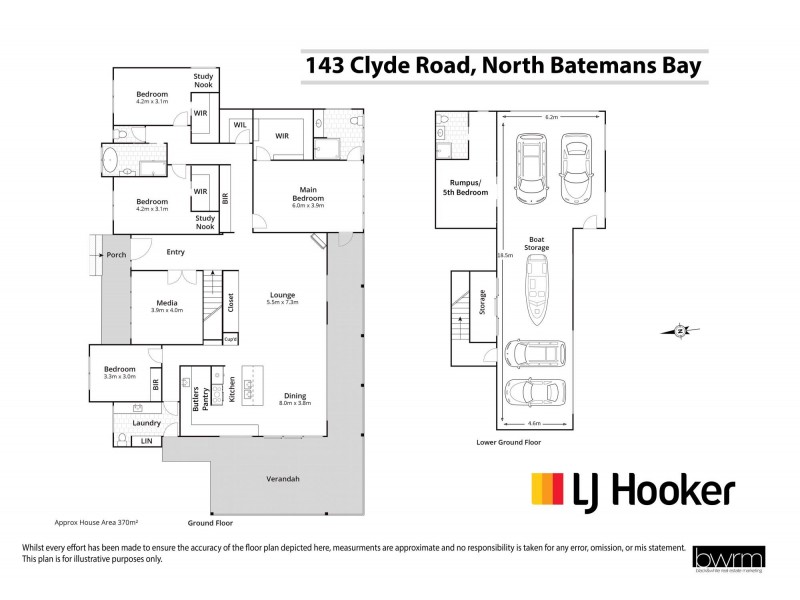 143 Clyde Road, North Batemans Bay NSW 2536 Floorplan
