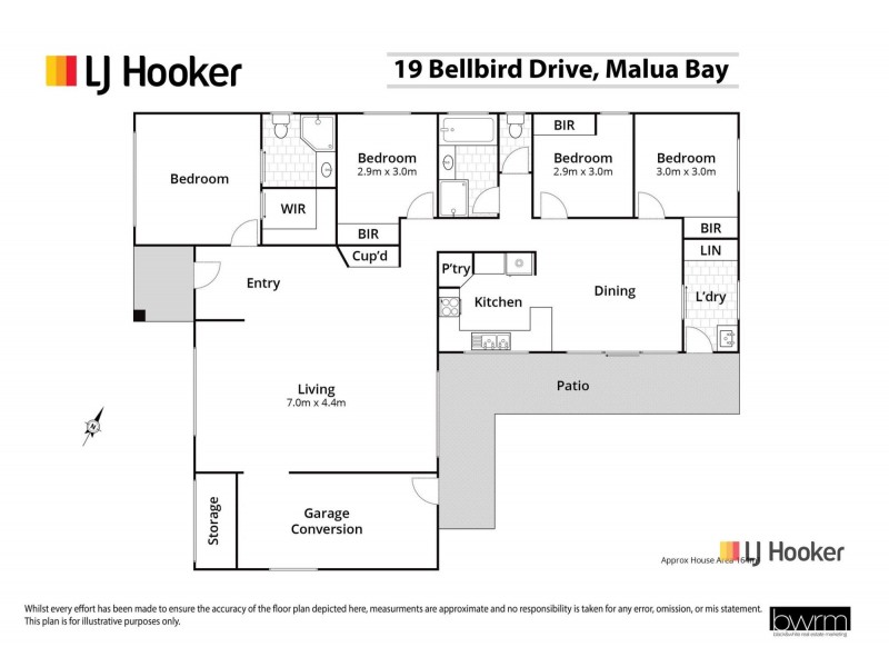 19 Bellbird Drive, Malua Bay NSW 2536 Floorplan
