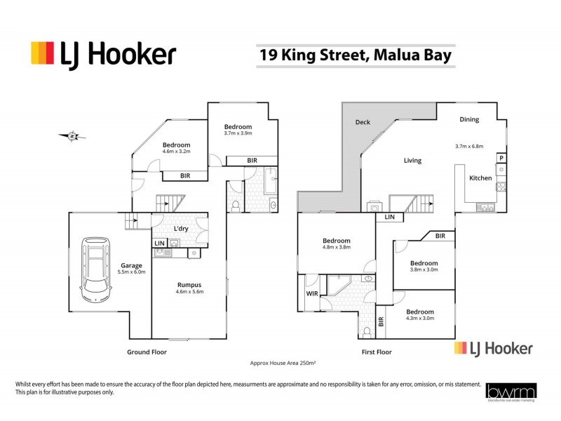 19 King Street, Malua Bay NSW 2536 Floorplan