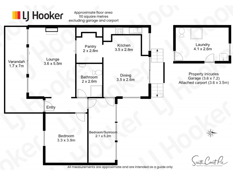 52 Bavarde Ave, Batemans Bay NSW 2536 Floorplan