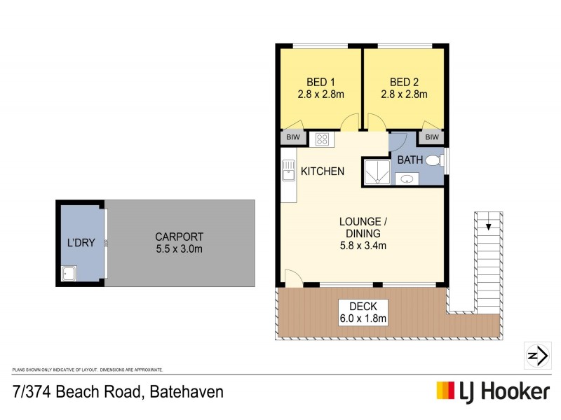 7/374 Beach Road, Batehaven NSW 2536