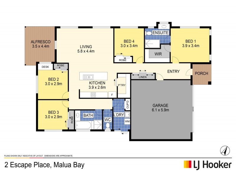 2 Escape Place, Malua Bay NSW 2536