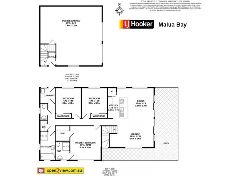 80 Bellbird Drive, Malua Bay NSW 2536 Floorplan