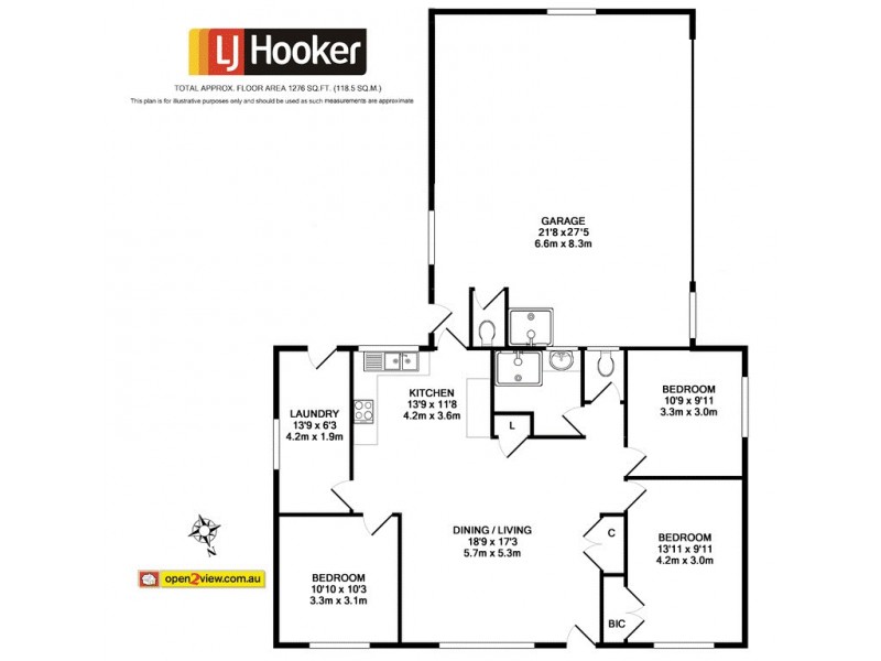 54 Kingston Parade, Tomakin NSW 2537 Floorplan