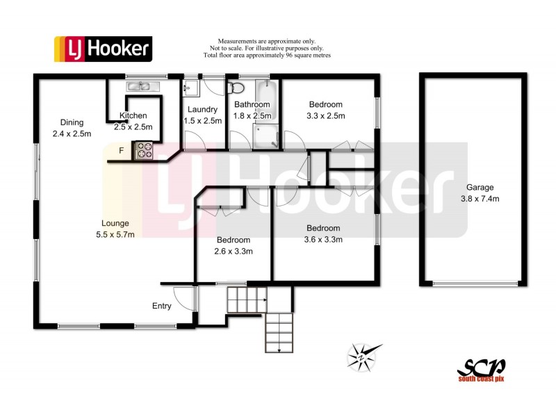 55A Karoola Crescent, Surfside NSW 2536 Floorplan