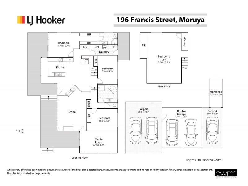 196 Francis Street, Moruya NSW 2537 Floorplan