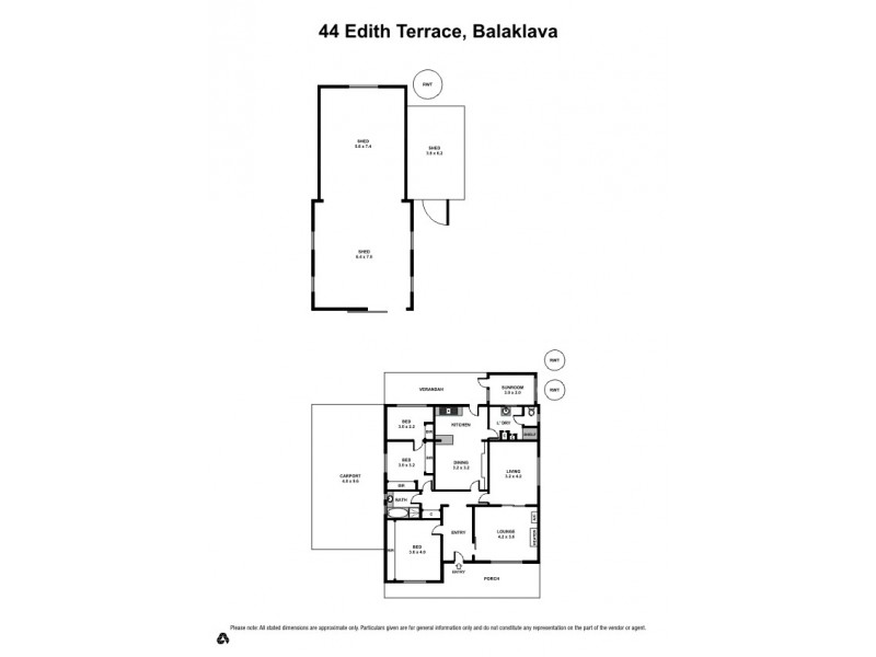 44 Edith Terrace, Balaklava SA 5461 Floorplan
