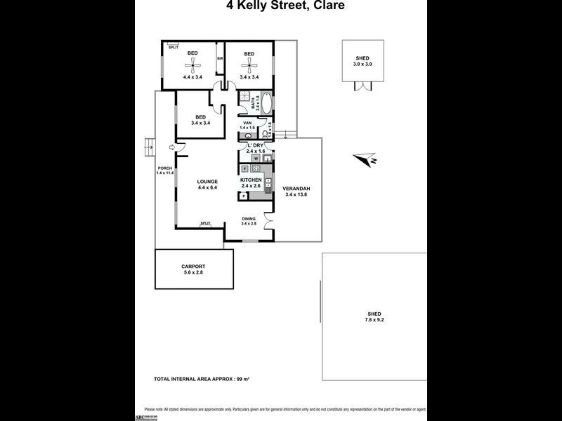 4 Kelly Street, Clare SA 5453