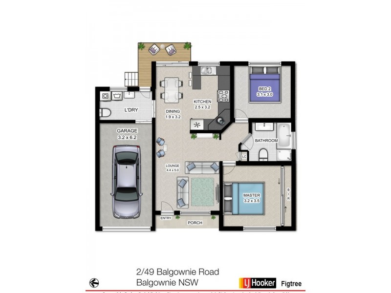 2/49 Balgownie Road, Balgownie NSW 2519