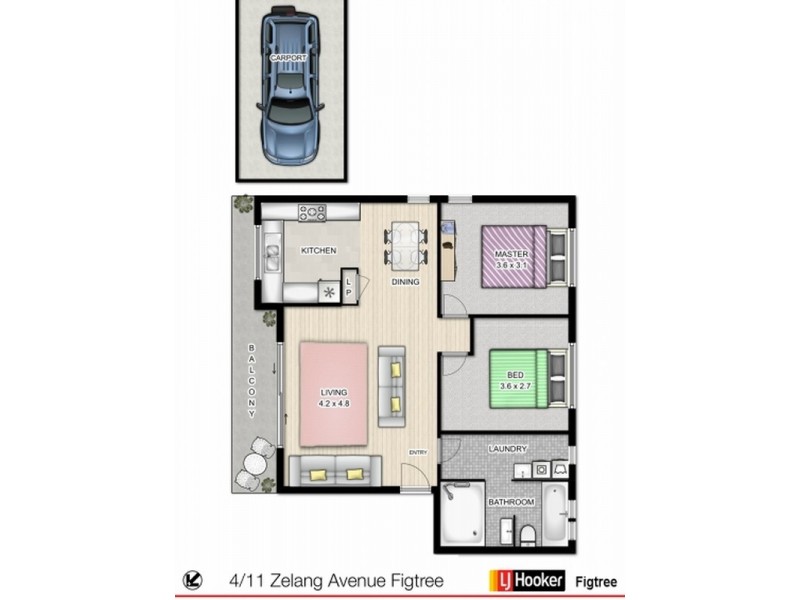 4/11 Zelang Avenue, Figtree NSW 2525