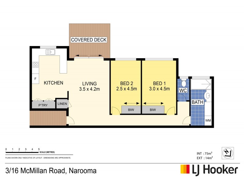 3/16 McMillan Road, Narooma NSW 2546 Floorplan
