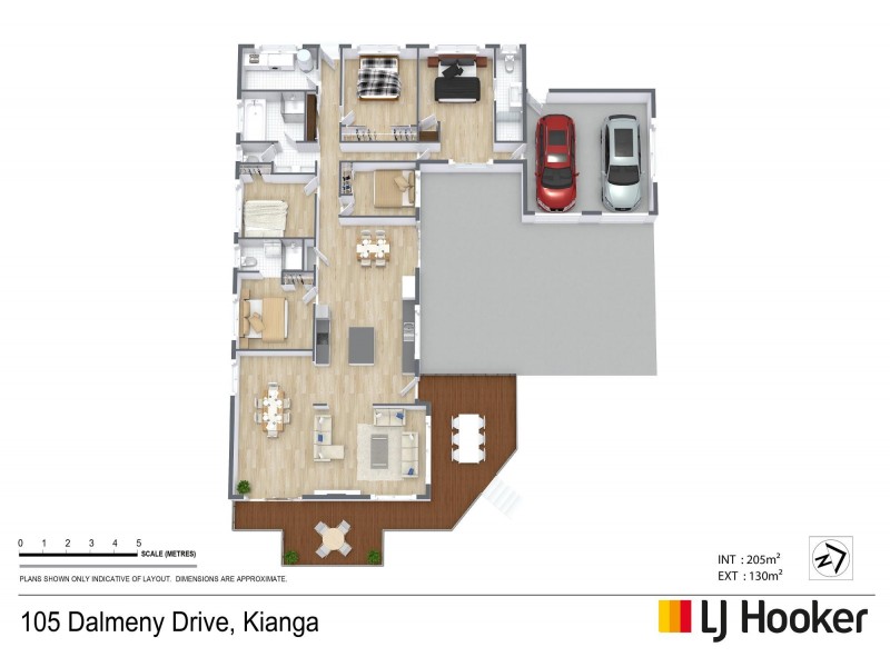 105 Dalmeny Drive, Kianga NSW 2546 Floorplan