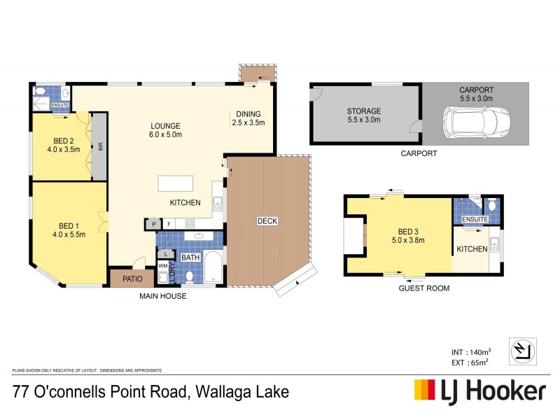 77 O’Connell Point Road, Wallaga Lake NSW 2546 Floorplan