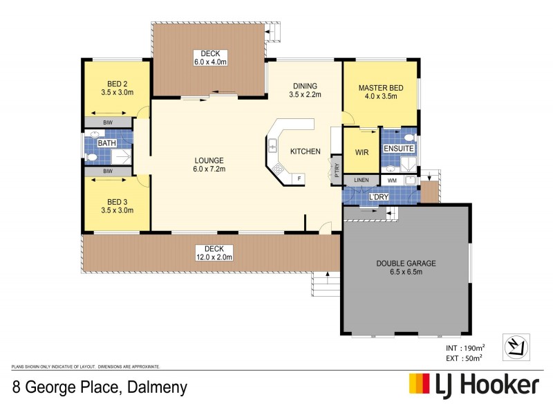 8 George Place, Dalmeny NSW 2546 Floorplan