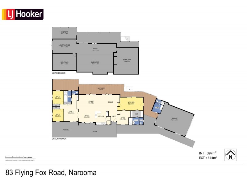 83 Flying Fox Road, Narooma NSW 2546 Floorplan