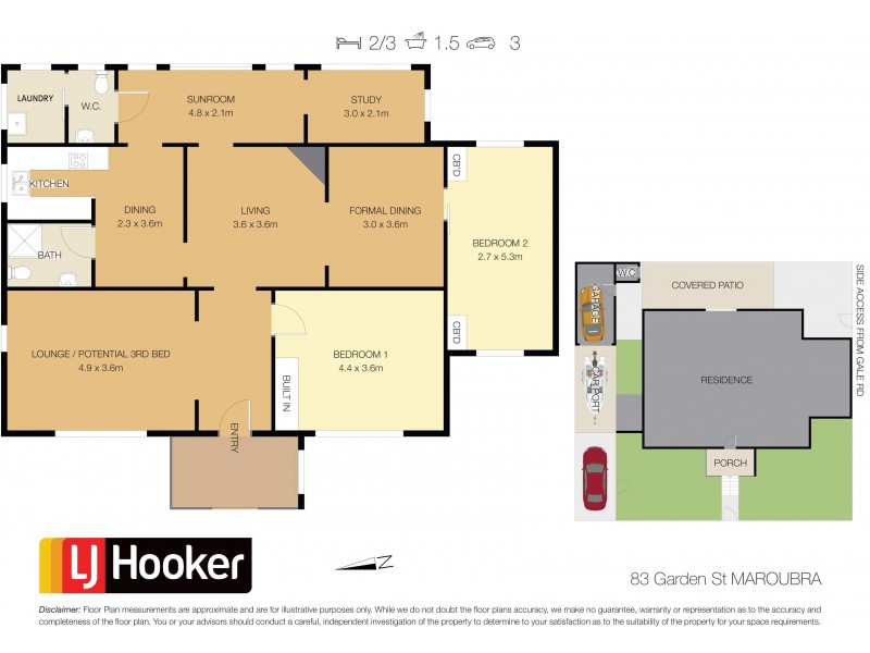 83 Garden Street, Maroubra NSW 2035 Floorplan