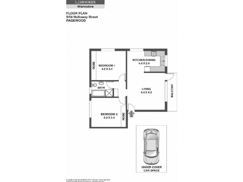 9/54 Holloway Street, Pagewood NSW 2035