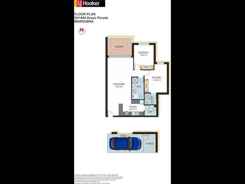 34/1094 Anzac Parade, Maroubra NSW 2035