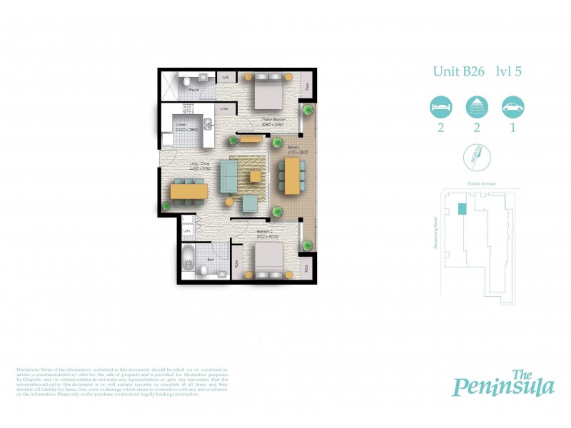 B26/495 Bunnerong Road, Matraville NSW 2036 Floorplan