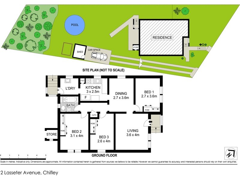 2 Lasseter Avenue, Chifley NSW 2036 Floorplan
