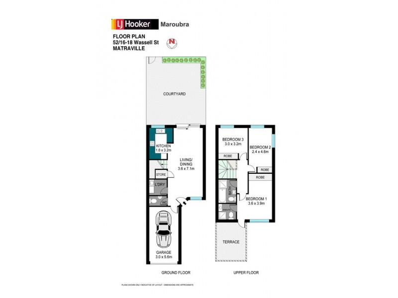 52/16-18 Wassell Street, Matraville NSW 2036 Floorplan