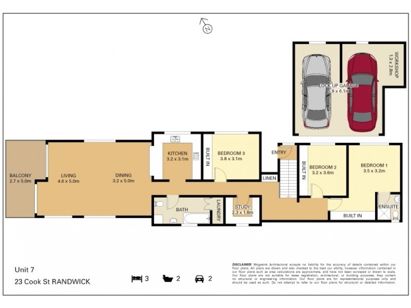 7/23 Cook Street, Randwick NSW 2031 Floorplan