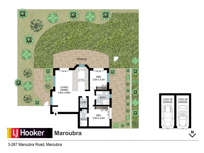 3/267 Maroubra Road, Maroubra NSW 2035 Floorplan