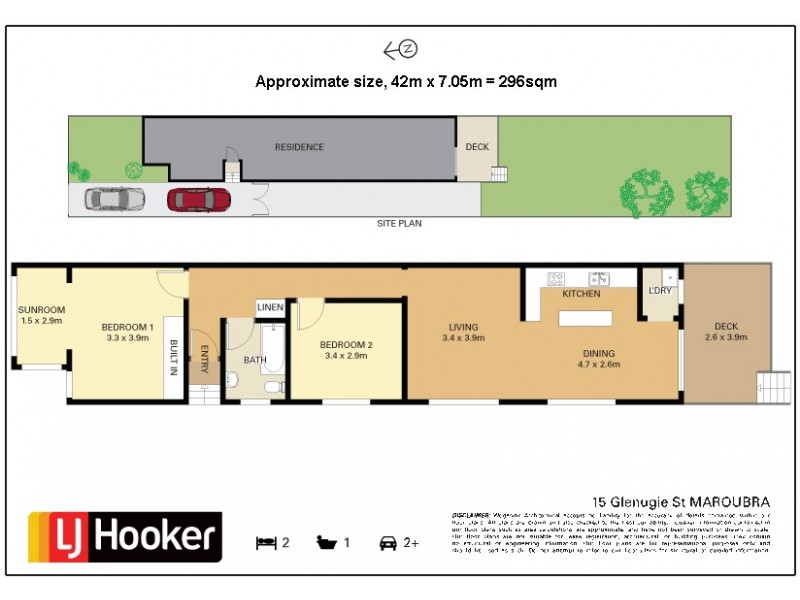 15 Glenugie Street, Maroubra NSW 2035 Floorplan